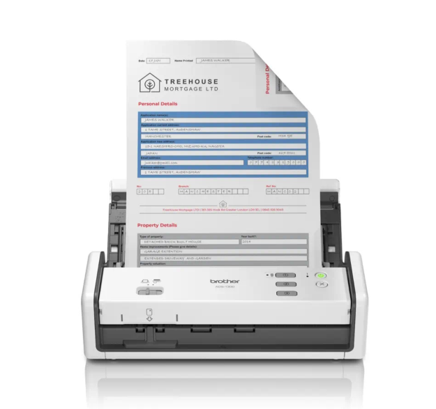 Buy Brother Portable Document Scanner  ADS - 1350W