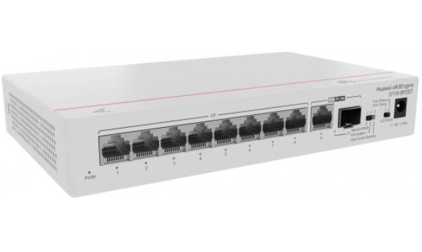 Buy HUAWEI Switch, 8x10/100/1000BASE-T Ports, S110-8P2ST