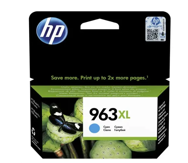 Buy HP 963XL 3JA27AE High Yield Cyan Original Ink Cartridge