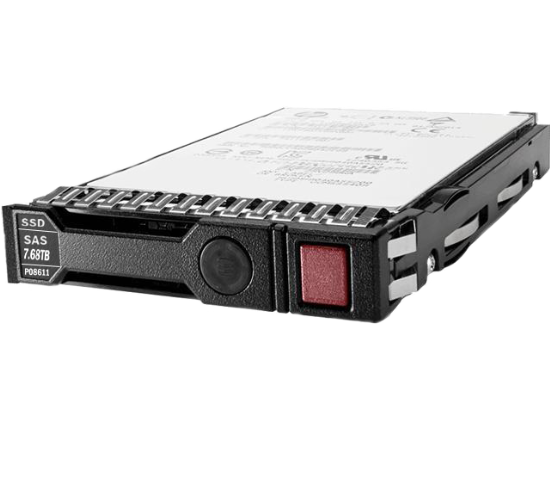 Buy P06590-B21  HP G8-G10 7.68-TB 2.5 SAS 12G RI SC SSD 5 Pack