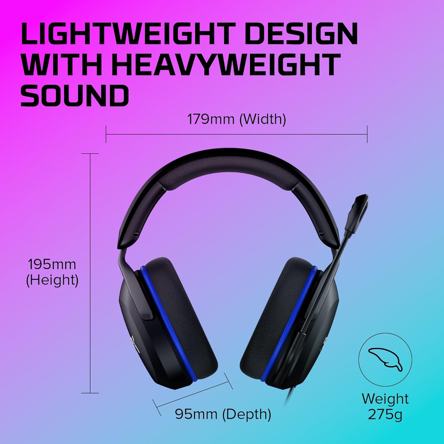 Buy HyperX Cloud Stinger 2 Core PS / Black 6H9B6AA