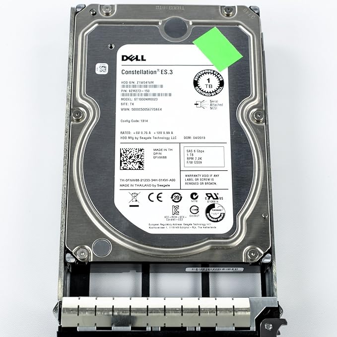 Buy SS-DEL4400085 1TB Near Line SAS 12Gbps 7.2K 3.5