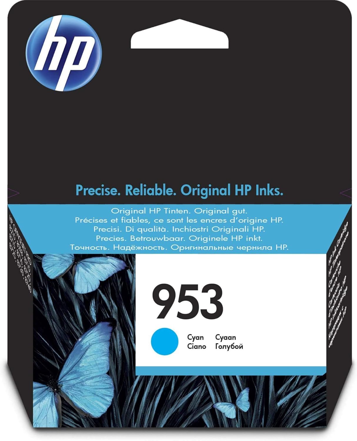 Buy HP 953 Cyan Original Ink Cartridge F6U12AE