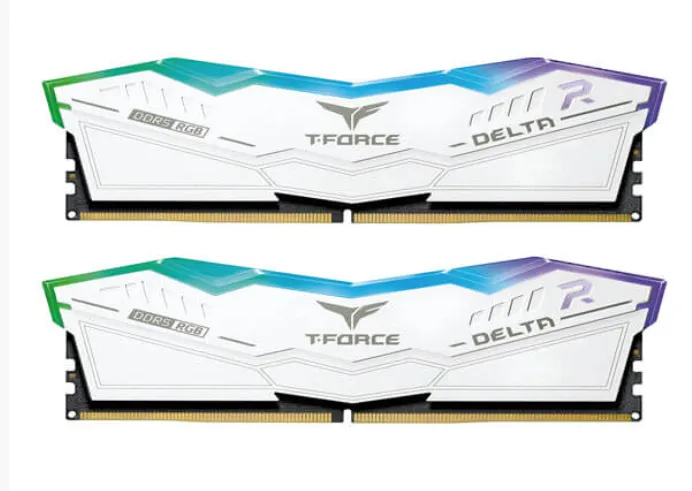 TEAMGROUP T-FORCE DELTA RGB FF4D532G6000HC38ADC01 DDR5 32GB Desktop Memory 6000MHz