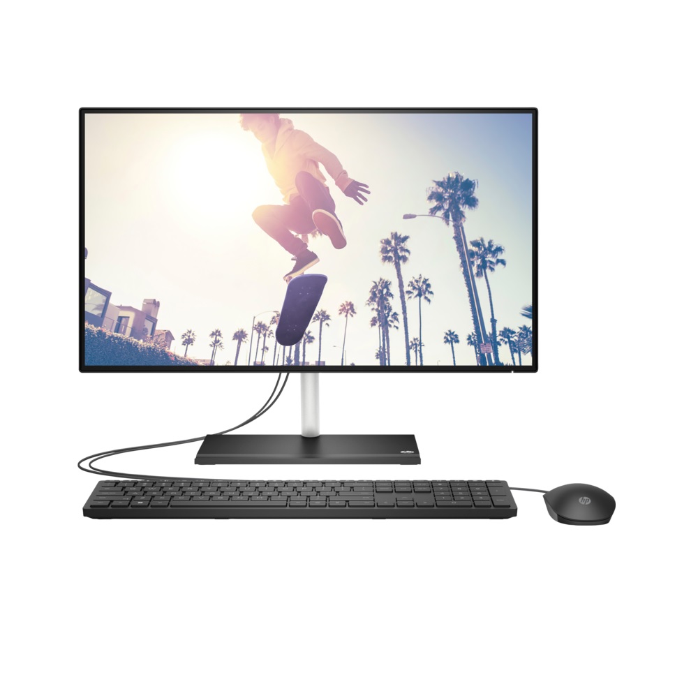 Buy HP AIO 24-cb1035nh i7-1255U 8GB/512GBSSD/MX450-2GB/23.8FHD-TCH/DOS/BLACK/ENG