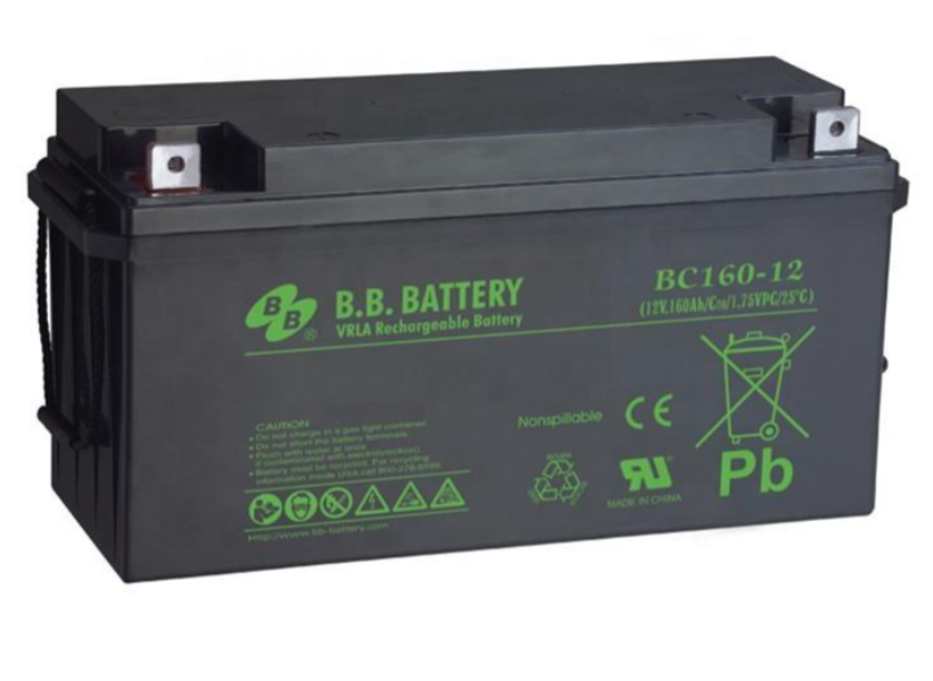 Buy BB Battery 12V 160AH UPS Lead Acid Battery BC160-12