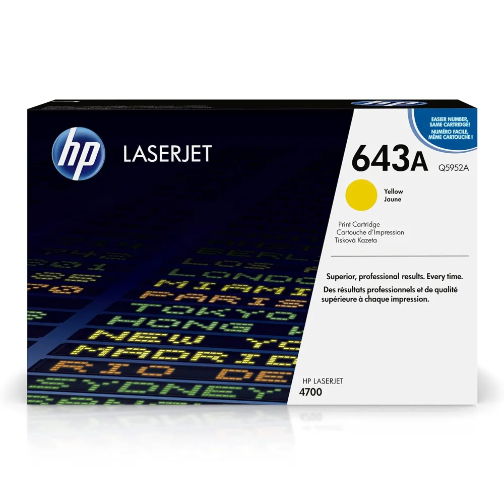 Buy HP YELLOW TONER CARTRIDGE Q5952A