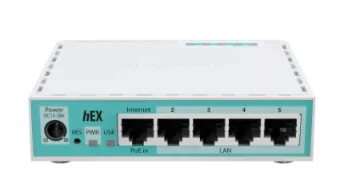 Buy MIKROTIK RouterBOARD hEX E50UG Router Dual-Core 950MHz 512MB RAM 5 Gigabit Ethernet