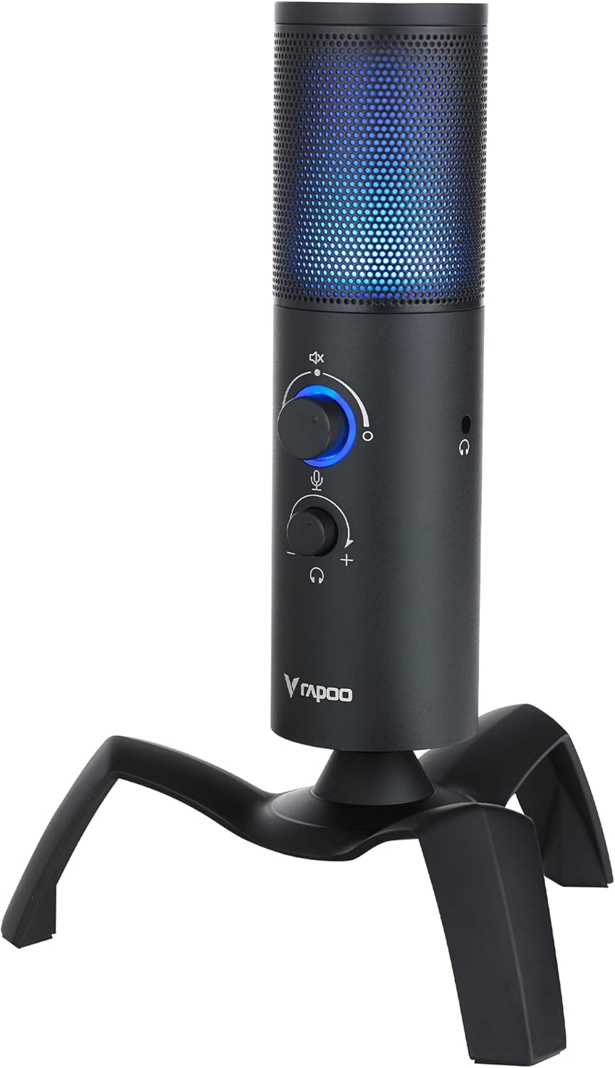 Buy RAPOO VS500 LED DUAL DIRECTIONAL GAMING MICROPHONE WITH STA