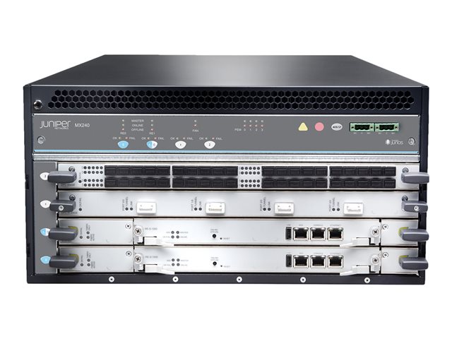 Buy MX240BASE-AC-HIGH Juniper Networks MX-series MX240 - router - rack-mountable