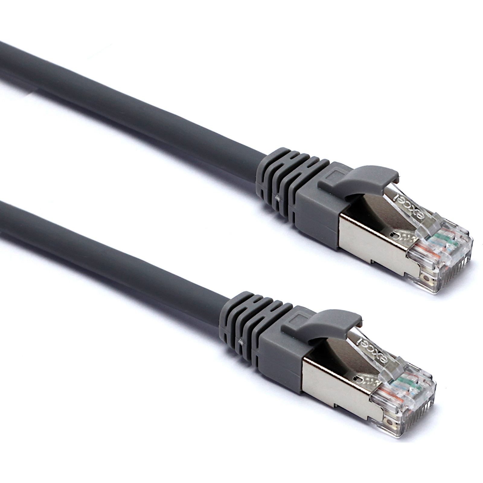 Buy 100-148 EXCEL CAT6a FFTP LSOH PATCH LEAD BOOTED 1M-GREY