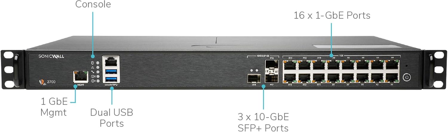 Buy 02-SSC-8200  SONICWALL NSa 2700 SECURE UPGRADE PLUS - ADVANCED EDITION 3YR