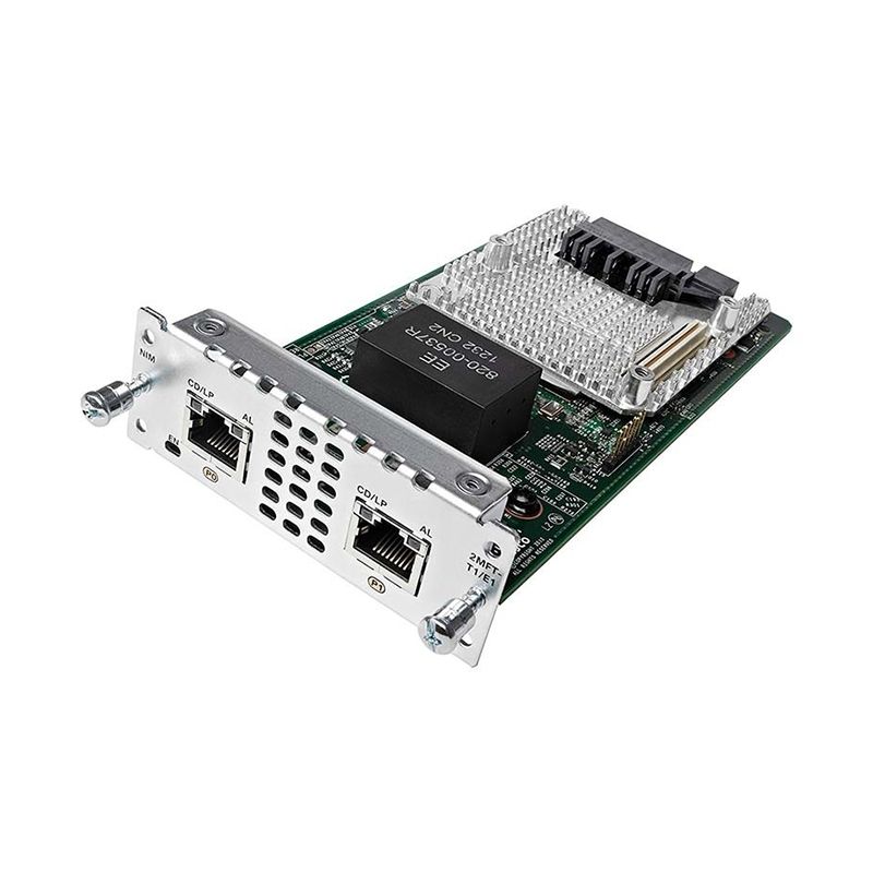 Buy NIM-2MFT-T1/E1= 2 port Multiflex Trunk Voice/Clear-channel Data T1/E1 Module