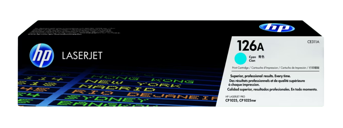 Buy CE311A HP 126A Cyan Original LaserJet Toner Cartridge