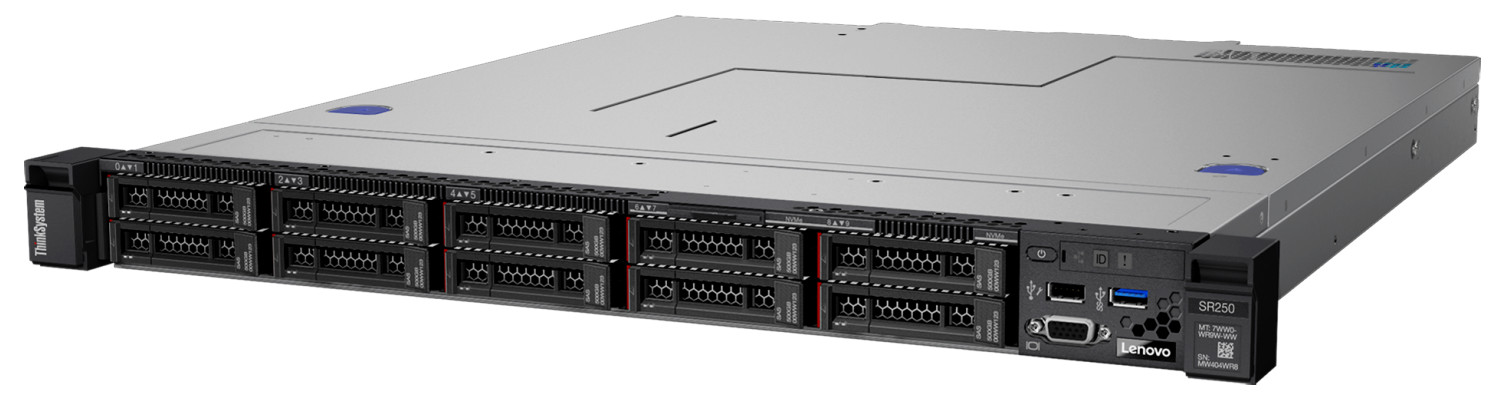 Buy SR250 Xeon E-2276G (6C 3.8GHz 12MB Cache/80W), 1x16GB, OB, 2.5