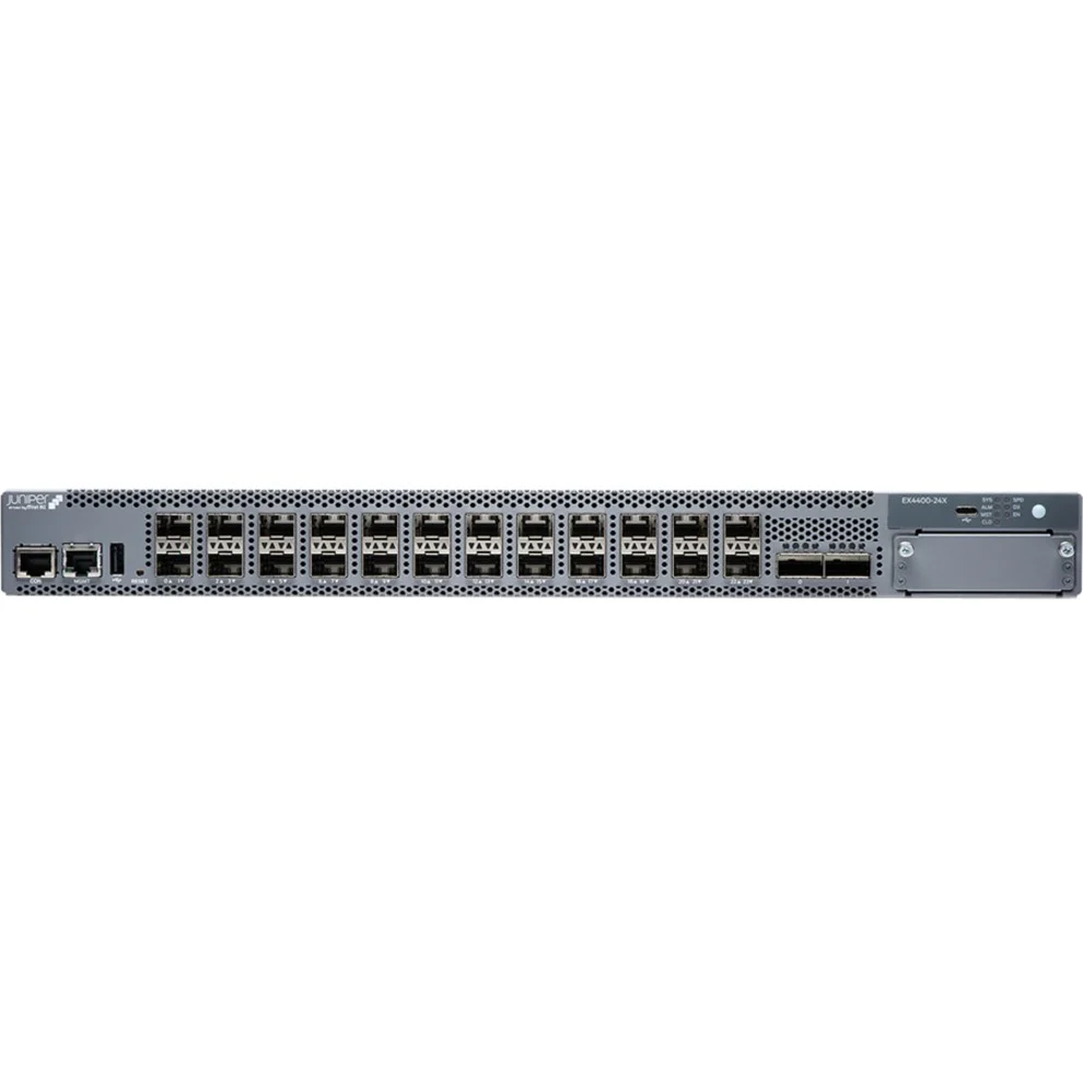 Buy EX4400-24X-AFI Juniper Networks EX Series EX4400-24X - Switch - L3 - managed - 24 ports - back to front airflow - rack-mountable