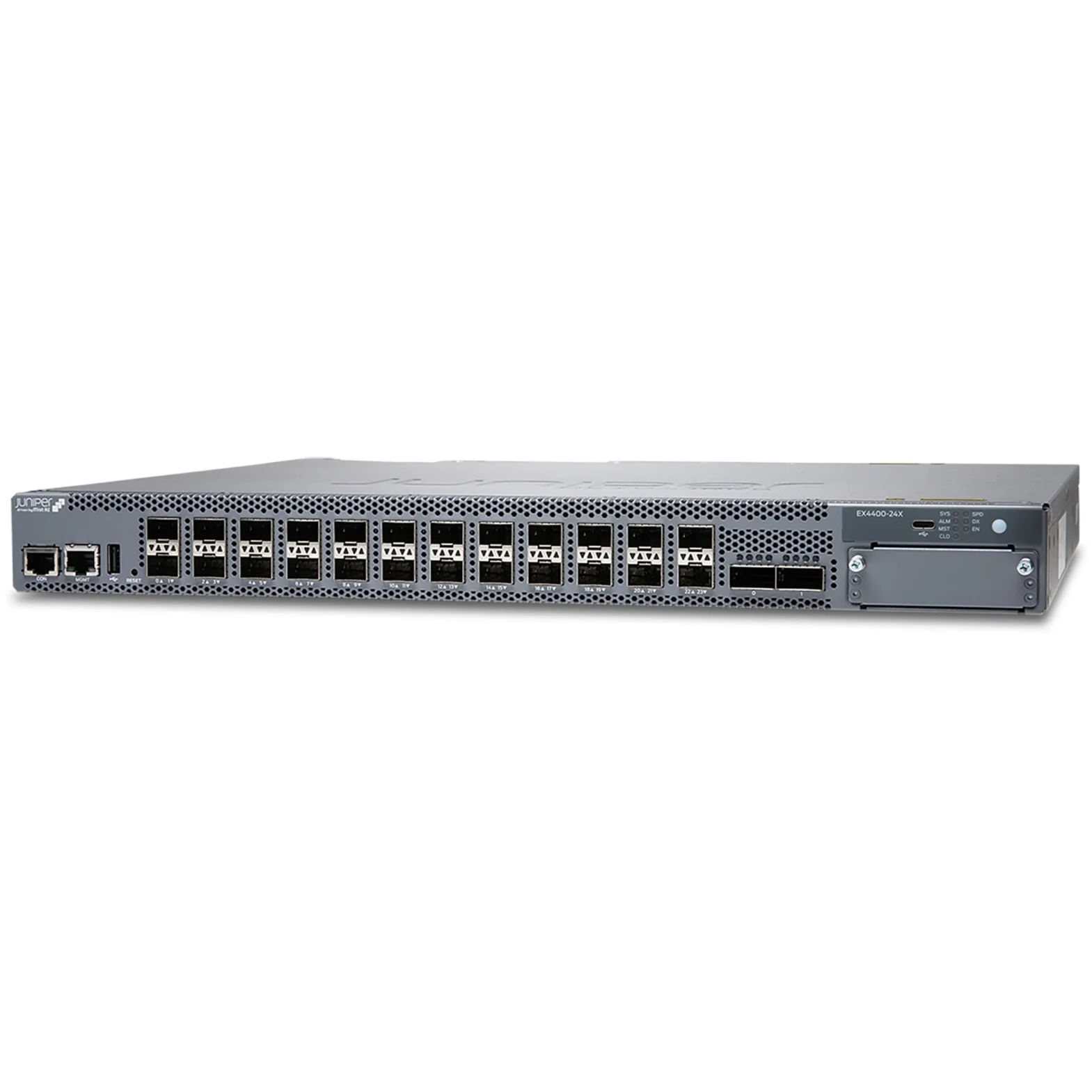 Buy EX4400-24X-AFI Juniper Networks EX Series EX4400-24X - Switch - L3 - managed - 24 ports - back to front airflow - rack-mountable