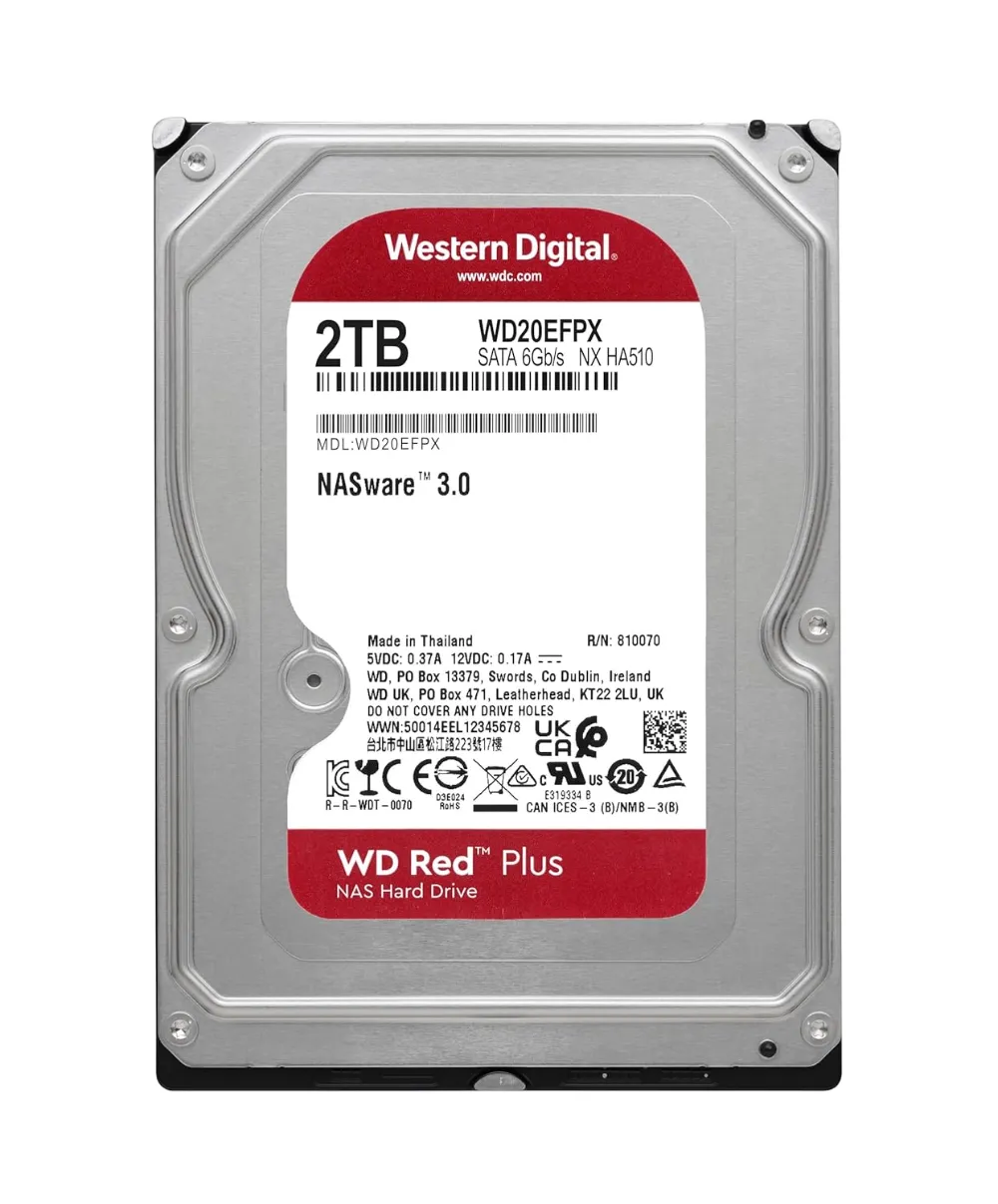 Buy WD 2TB Red Plus 5400 rpm SATA III 3.5