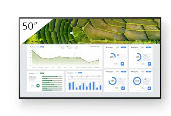 Sony FW-50BZ35P 50 Inch 4K HDR Professional Display 500 Nit