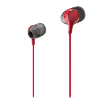 HyperX Cloud Earbuds III BN7S0AA Red Gaming Earbuds 14.3mm Dynamic Drivers 3.5mm TRRS