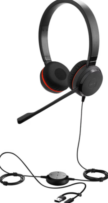 Buy Jabra Evolve 30 II UC Stereo Wired Headsets, Noise-Cancelling Microphone 5399-829-369