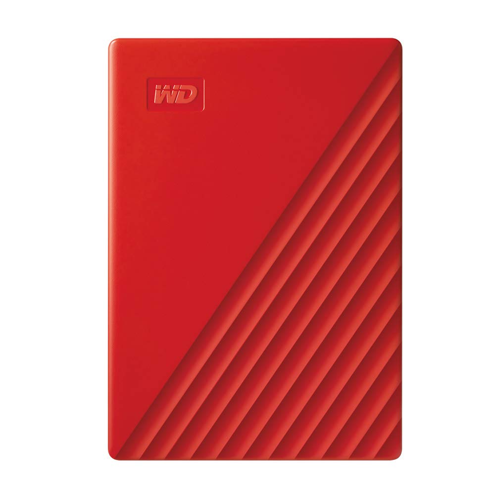 Buy WD 2TB My Passport Portable External Hard Drive, USB3.2 Red WDBYVG0020BRD-WESN