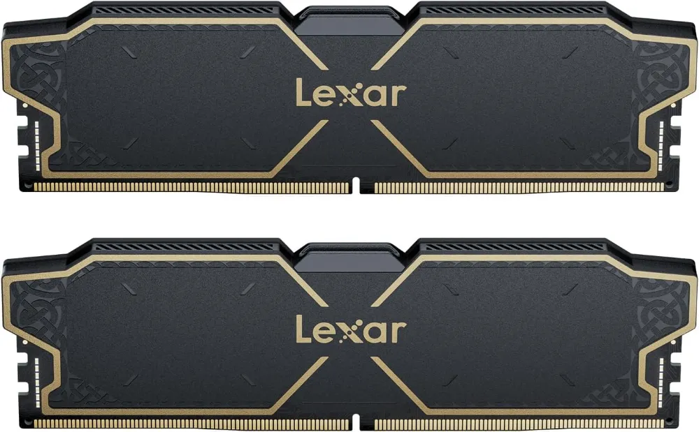 Buy Lexar THOR OC DDR5 RAM 32GB Kit (2x16GB) 6000 MHz, DRAM 288-Pin UDIMM Desktop Memory LD5U16G60C38LG-RGD