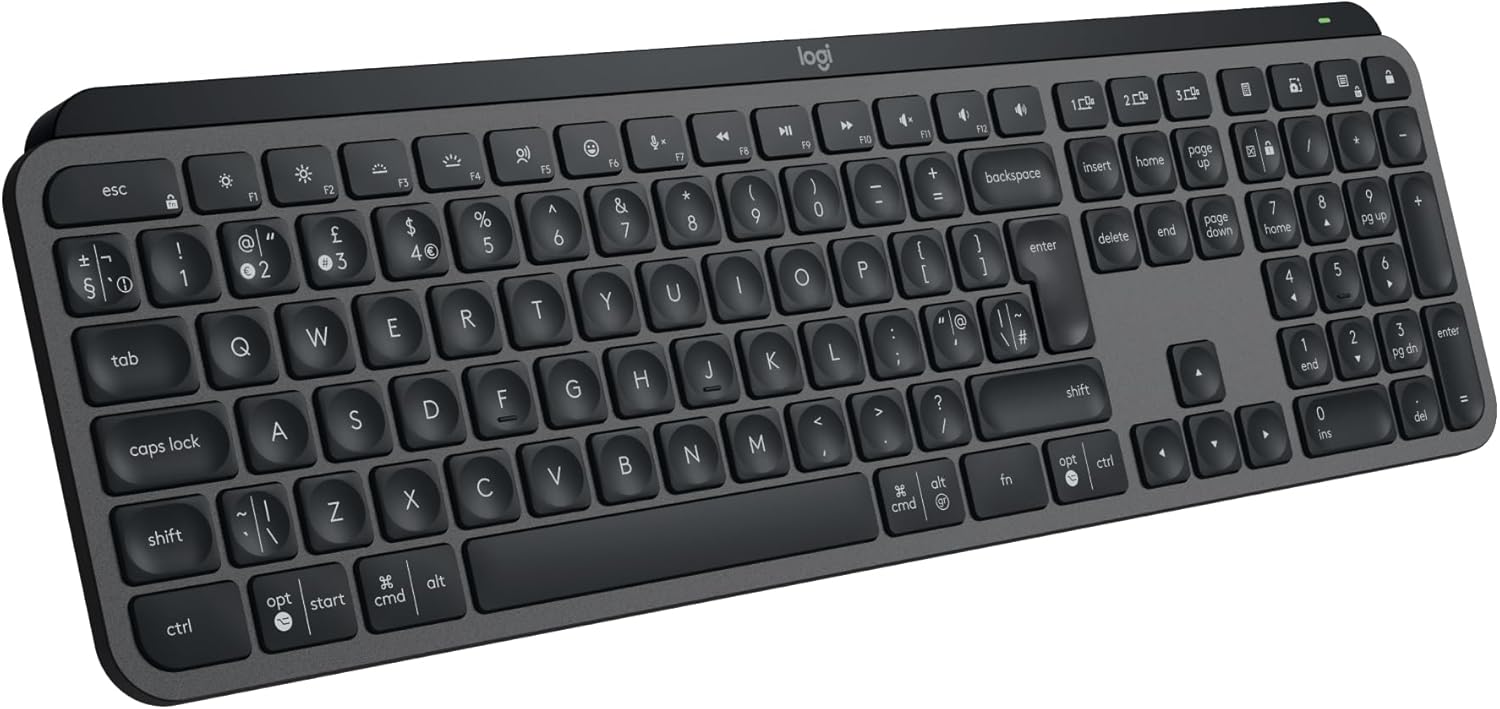 Buy Logitech KEYBOARD,MX KEYS S,US INT'L,GRAPHITE,INTNL-973,N/A 920-011587