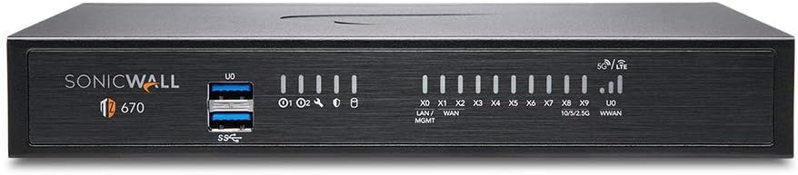 Buy 02-SSC-5640  SONICWALL TZ670 TOTAL SECURE - ESSENTIAL EDITION 1YR