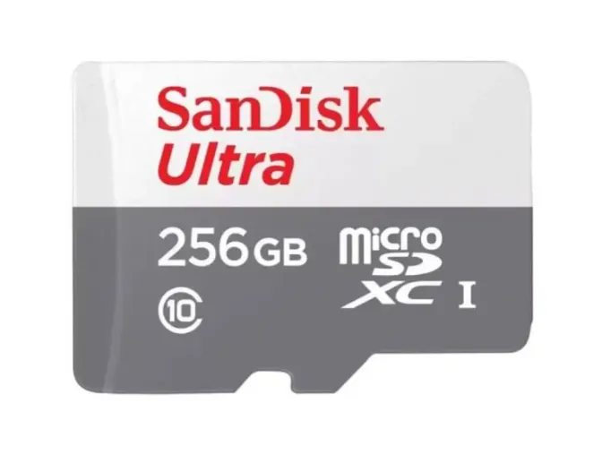 Buy SanDisk 256GB Ultra MicroSD A1 100MB/s SDSDQUNR-256G-GN3MN