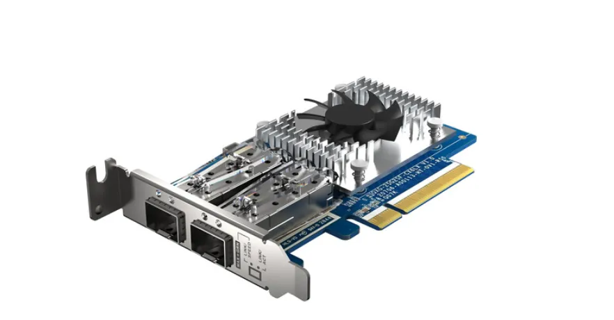 Buy QNAP QXG-25G2SF-CX6 Dual-Port 25GbE PCIe 4.0 x8 Network Expansion Card