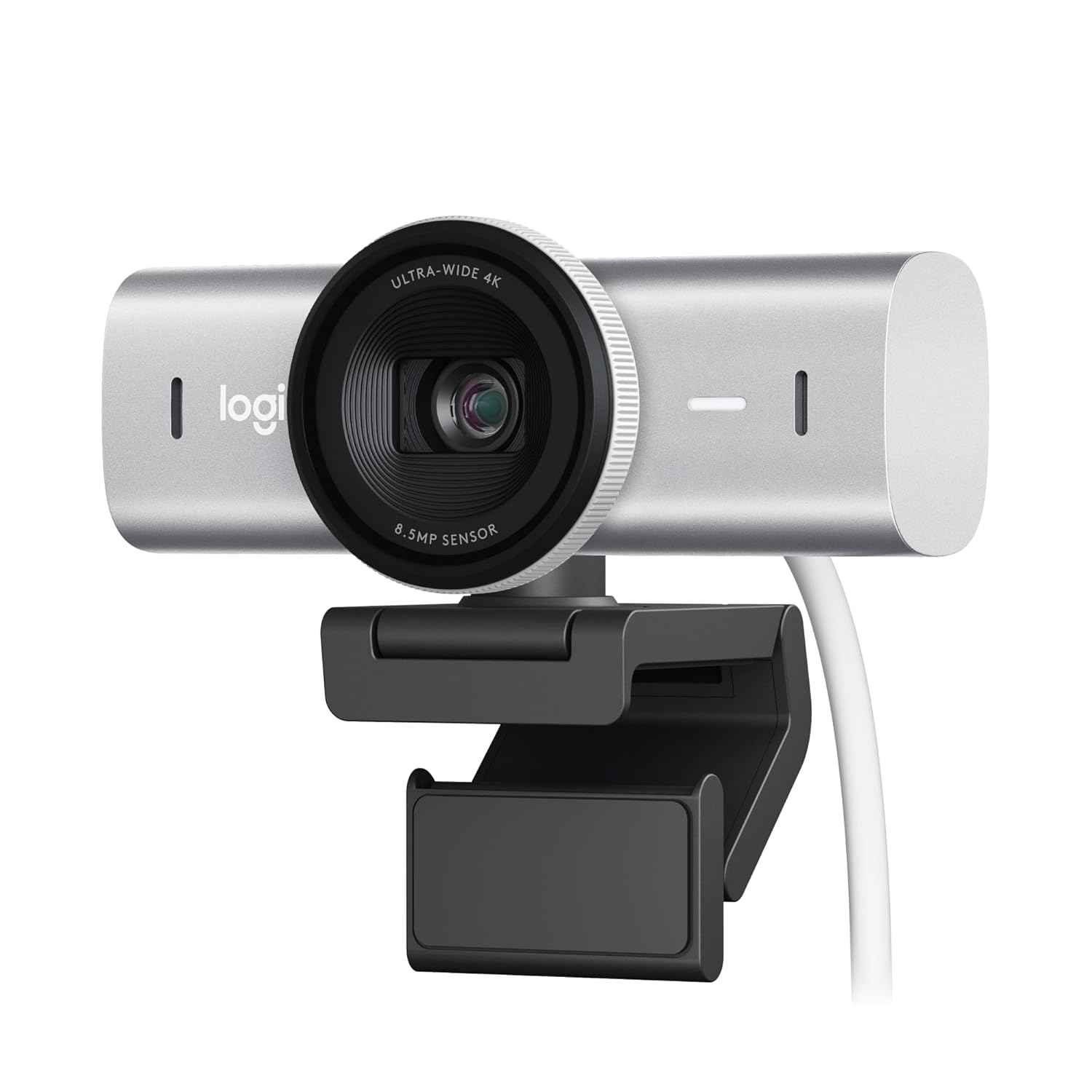 Buy Logitech Webcam - MX Brio 4K USB C (Pale Grey) 960-001554