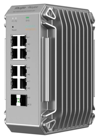 Buy Ruijie True Industrial-Grade Switch Specially Designed for Harsh Environments RG-NIS3100-8GT2SFP-HP