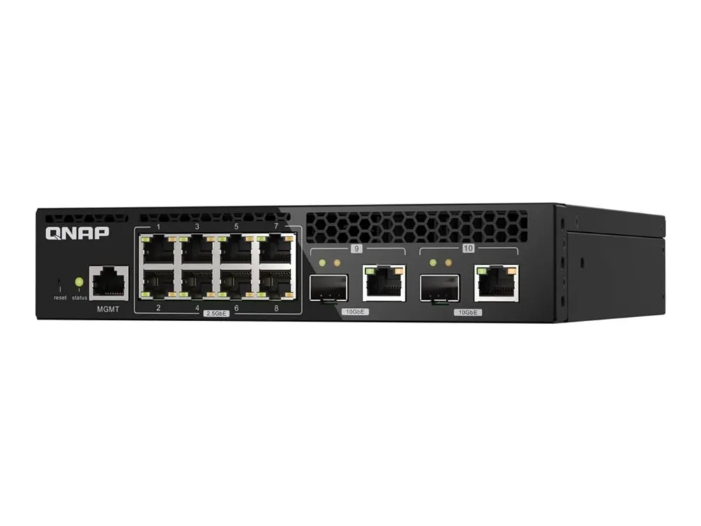 Buy QNAP Port Managed Switch with SFP+ QSW-M2108R-2C