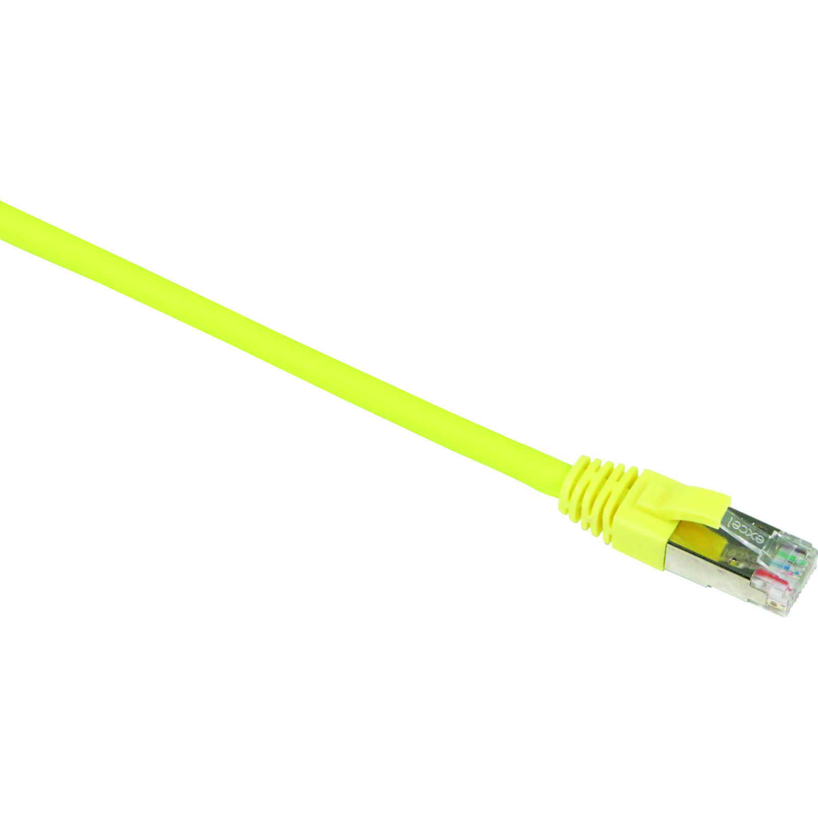 Buy 100-448  EXCEL CAT6 3M BOOTED FTP LSOH PATCH LEAD YELLOW