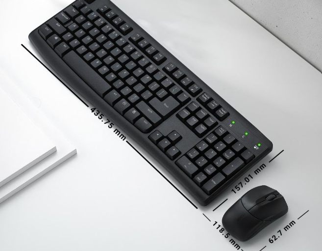 Buy RAPOO X1800 PRO WIRELESS (KB+MSE) COMBO - BLACK - ARB