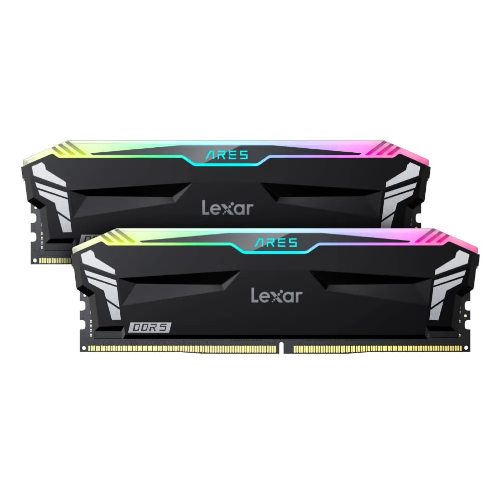 Buy Lexar ARES RGB DDR5 RAM 32GB Kit (16GB x 2) 6800MHz, 288-Pin UDIMM Desktop Memory LD5U16G68C34LA-RGD