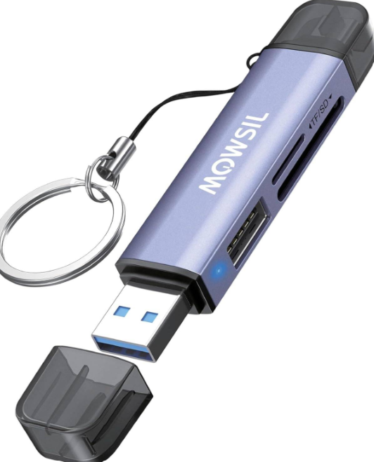Buy Mowsil SD Card Reader USB 3.0/USB C OTG Dual Slot Memory 3 in1 MOCRD3