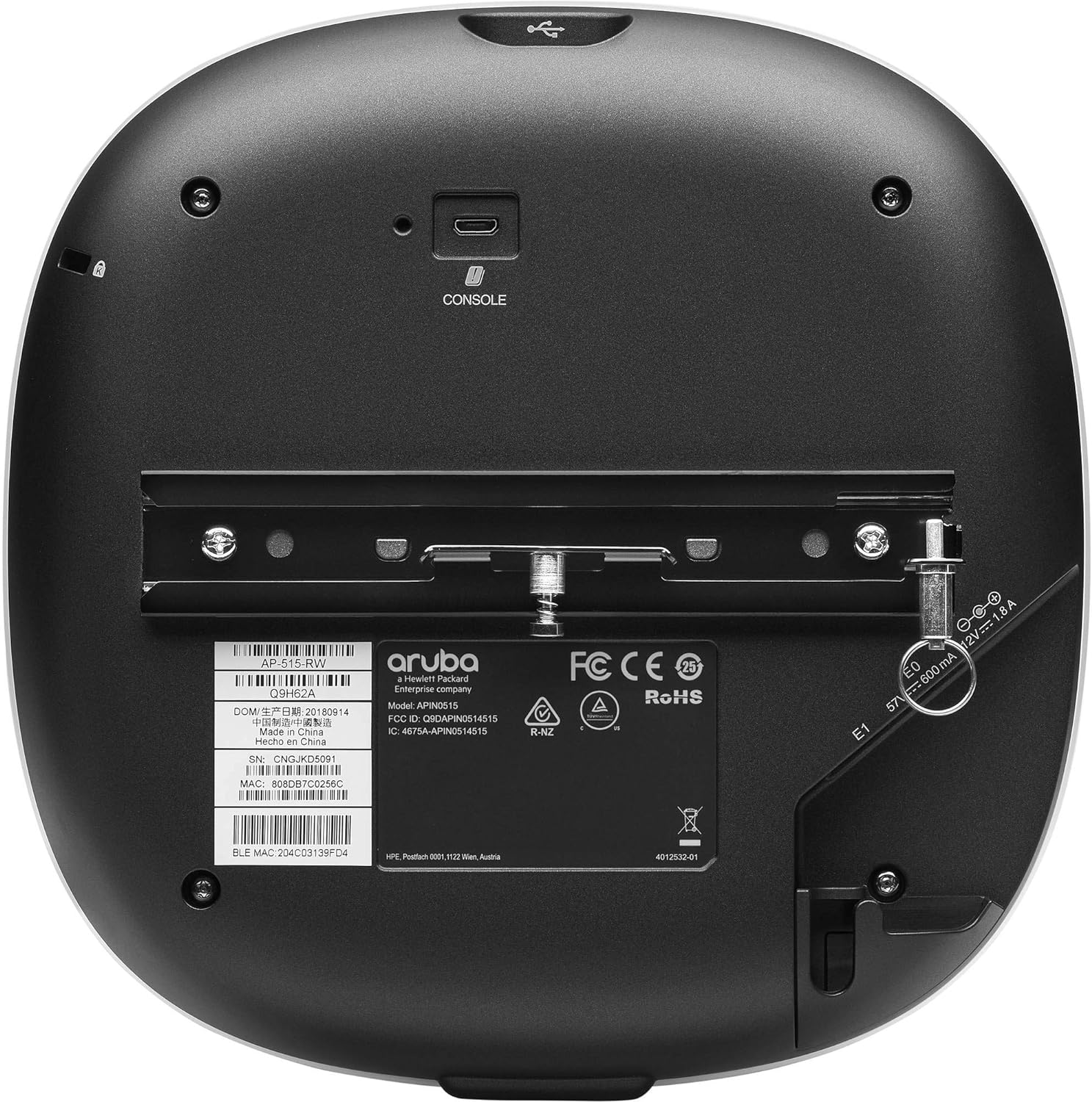 Buy HPE Aruba AP-515 (US) Dual Radio 4x4: 4 + 2x2: 2 802.11Ax (4.8Gbps in 5GHz 575Mbps)