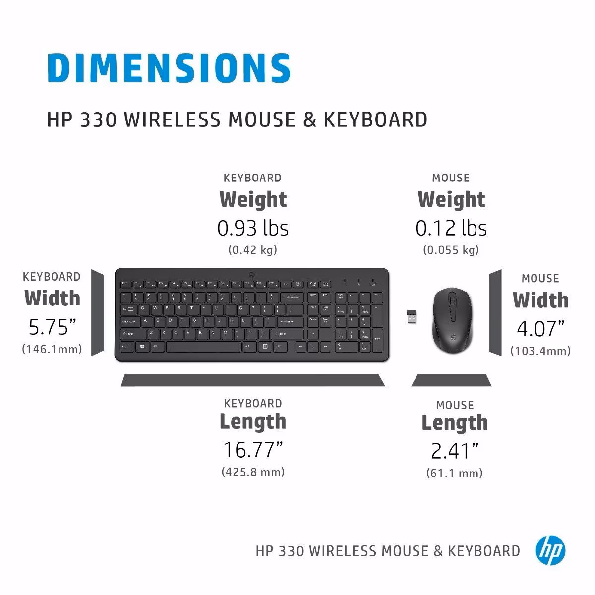 Buy HP 330 Wireless KB & Mouse Combo