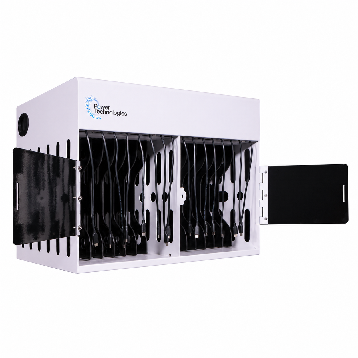 Power Technologies AC-COMP-16-H65C CAB-CMP-B16L-U-H65C 16-Bay USB-C Charging Cabinet