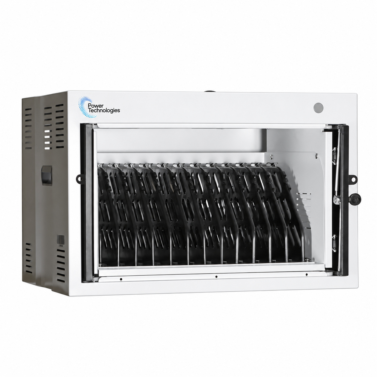Power Technologies AC-MINI CAB-MIN-B12K-U 12-Bay Secure Charging Cabinet