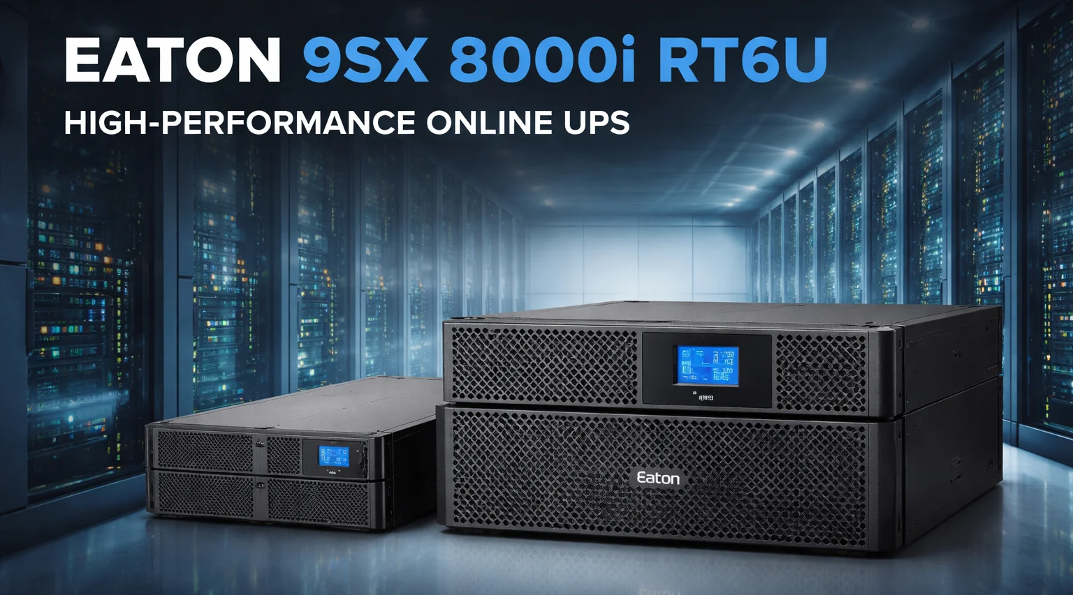 Eaton UPS 9SX 8000i RT6U – 9SX8KIRT High-Performance Power Protection for Enterprise IT