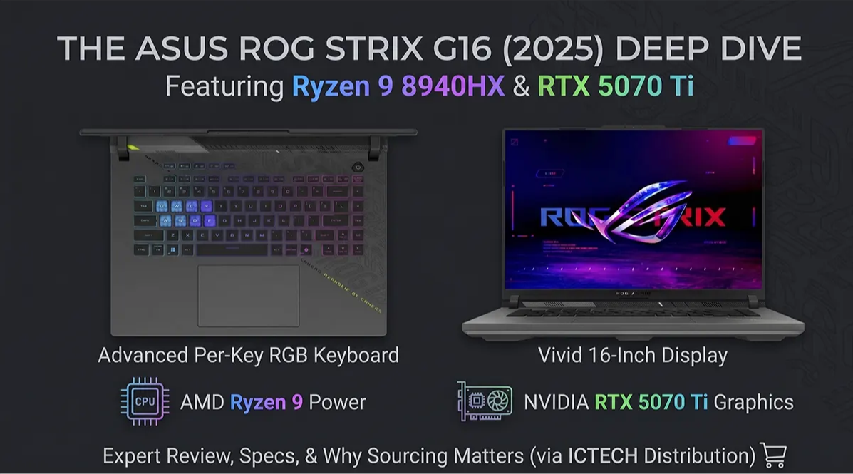 Asus ROG Strix G16 (2025) Review: A Next-Gen Gaming Powerhouse for Performance Enthusiasts