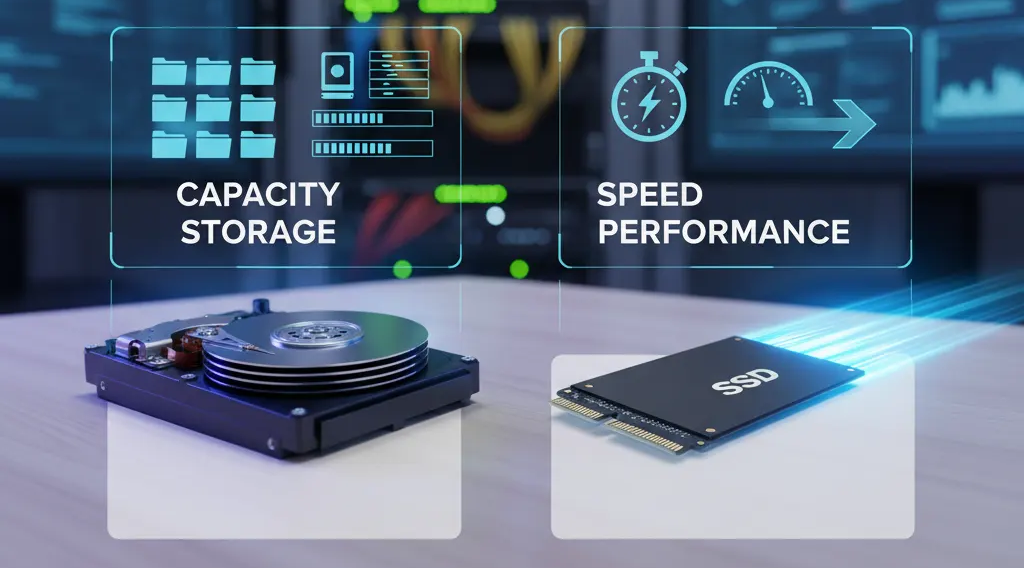 Choosing Between HDD and SSD: When to Use Each for Best Performance