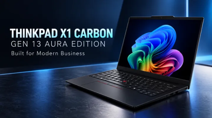 Lenovo ThinkPad X1 Carbon Gen 13 Aura Edition: A Premium Business Laptop for Professionals in Dubai
