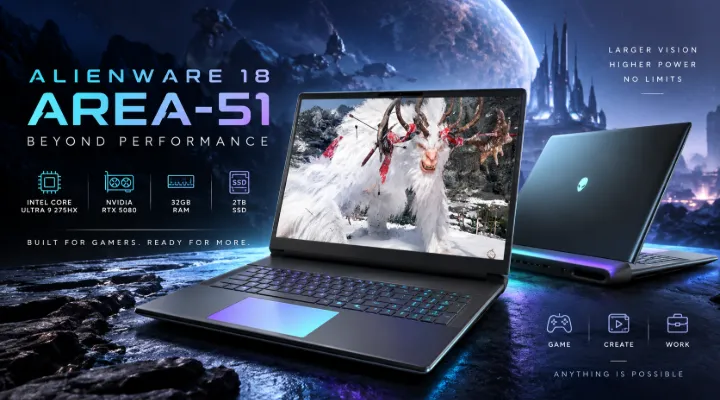 Dell Alienware 18 Area-51: A High-Performance Gaming Laptop for 2026