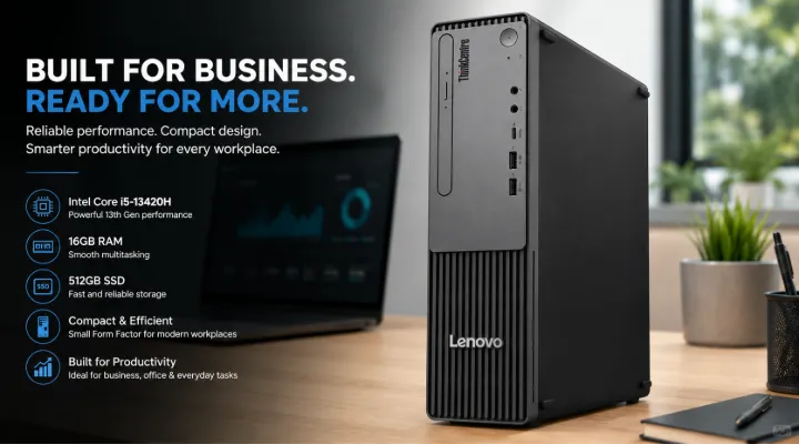 Lenovo ThinkCentre Neo 30S G4 i5-13420H Desktop: A Smart Business PC for Modern Workplaces