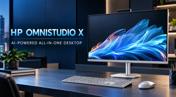HP OmniStudio X All-in-One AI Desktop PC: Features, Performance and Business Benefits