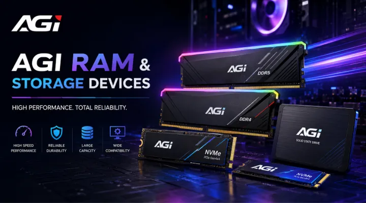 AGI RAM and Storage Devices – High-Performance Solutions for Modern Computing